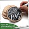 5 Acrylic Silver Paint Pen - Silver Marker Metallic Paint Pens for Fabric, Wood, Canvas, Leaf, Metal, Glass - Silver Paint Pen Fine Tip, Thin Point & Jumbo (1mm, 3mm, 6mm, 10mm, 15mm)